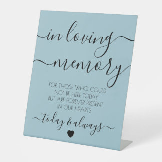 Create Your Own Memorial Pedestal Sign