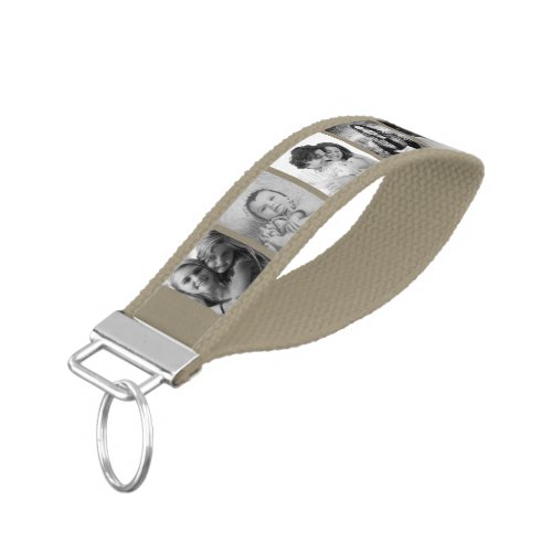 Create Your Own Memories 10 Family Photo Collage Wrist Keychain