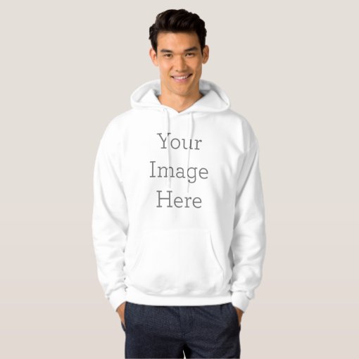 Create Your Own Men's Basic Hooded Sweatshirt | Zazzle