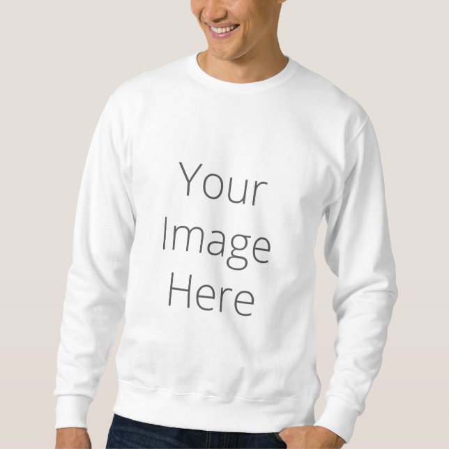 Create Your Own Men's Basic Sweatshirt (Front)