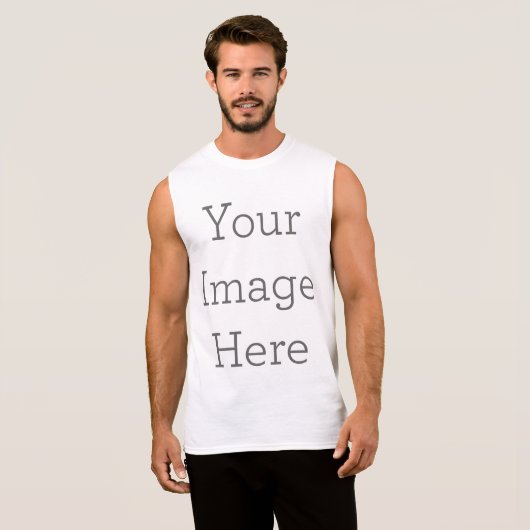 Men's Ultra Cotton Sleeveless T-Shirt (Front Full)