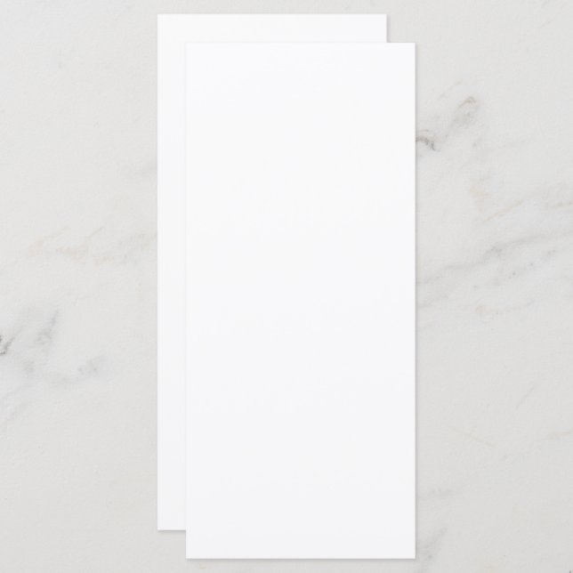 Create Your Own Menu (Front/Back)