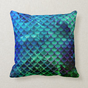 Create Your Own Mermaid Décor Personalized Throw Pillow