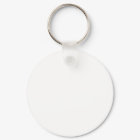 Create Your Own Metal Circle Keychain, 2"