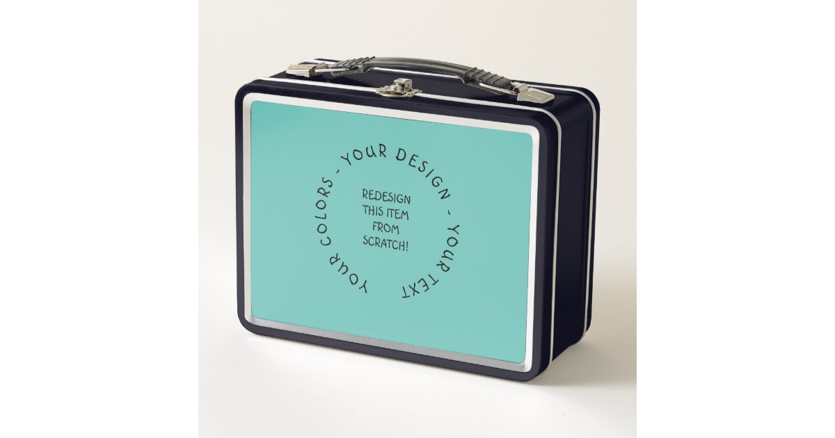 Create Your Own Metal Lunch Box | Zazzle