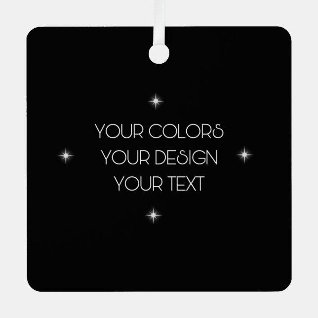 Create Your Own Metal Ornament (Front)