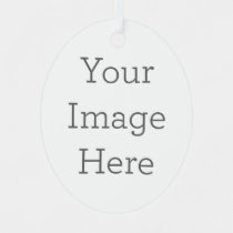 Create Your Own Metal Oval Ornament