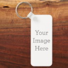 Create Your Own Metal Rectangle Keychain