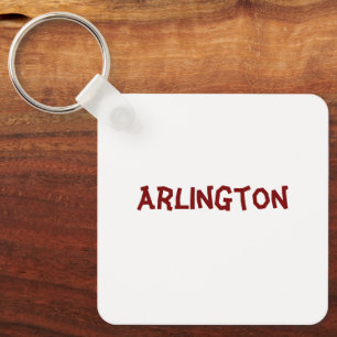 Create Your Own Metal Square Keychain