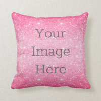 Create Your Own Metallic Hot Pink Glitter Custom