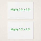 Create Your Own Mighty, 3.5" x 2.5" (Front & Back)