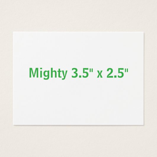 Create Your Own Mighty, 3.5" x 2.5" (Front)