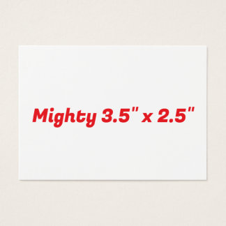 Create Your Own Mighty, 3.5" x 2.5"
