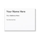 Create Your Own Mighty 3.5" x 2.5" Business Cards