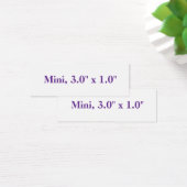 Create Your Own  Mini 3.0" x 1.0"   (Desk)