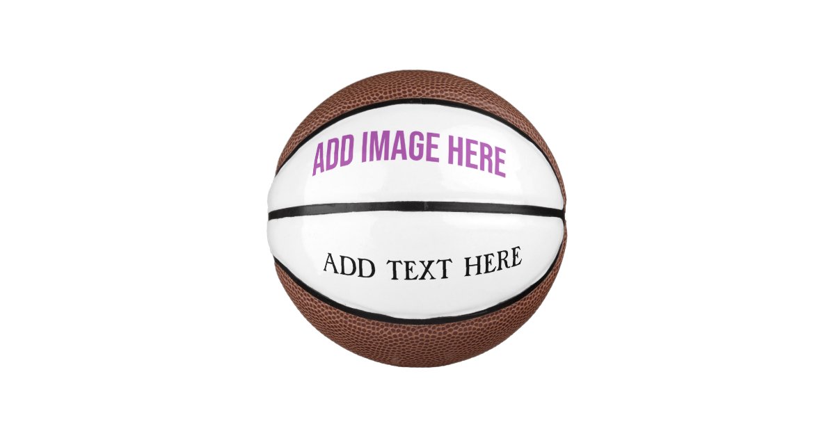 Create Your Own Mini Basketball | Zazzle
