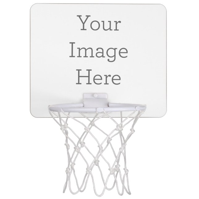 Create Your Own Mini Basketball Goal Mini Basketball Hoop (Front)