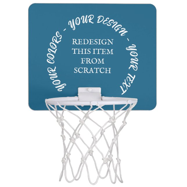 Create Your Own Mini Basketball Hoop (Front)