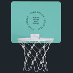 Create Your Own Mini Basketball Hoop<br><div class="desc">Create your own custom party,  baby shower,  wedding and event favors,  custom color craft supplies,  personalized gifts for any occasion,  fun stuff and more. Visit Atomic Babies on Zazzle to view our entire collection.</div>