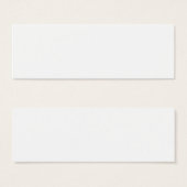 Create your own mini bookmark (Front & Back)