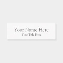 Create Your Own Mini Business Card
