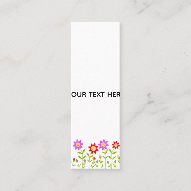 Create Your Own  Mini Business Card (Front)