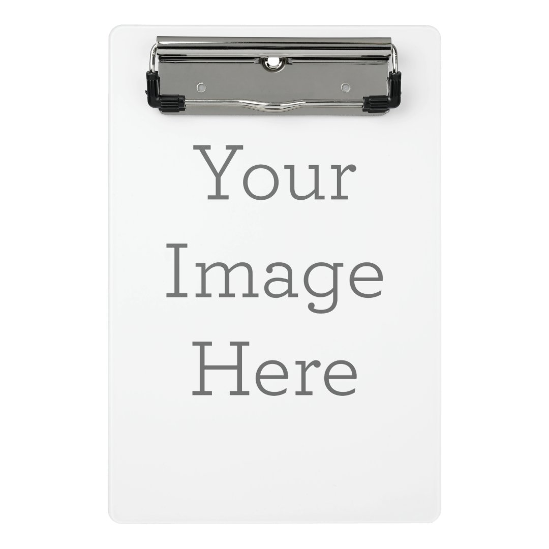 Create Your Own Mini Clipboard Zazzle