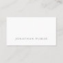 Create Your Own Minimalist Beautiful Plain Luxury Business Card