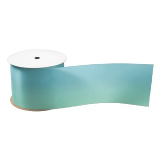 Create Your Own Mint Green Ombre Satin Ribbon