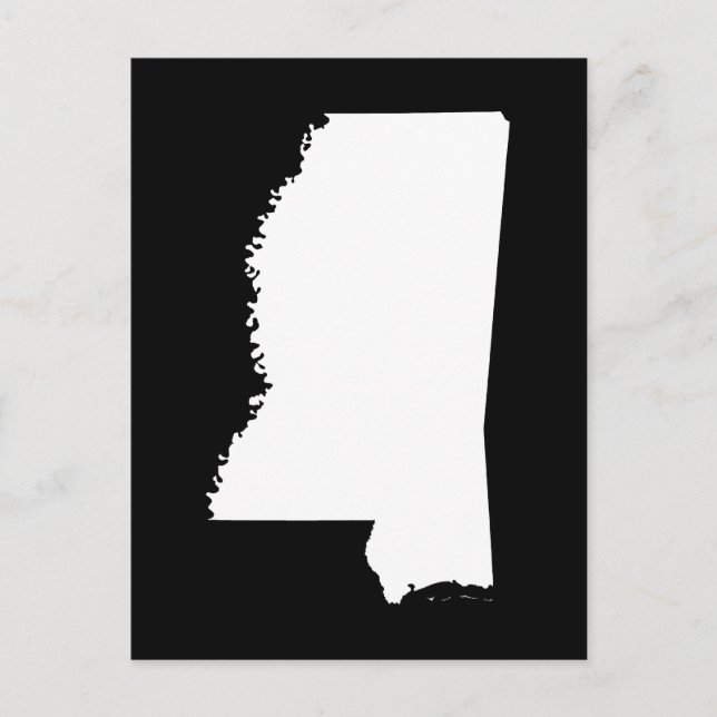 Create Your Own Mississippi Moving Announcement Postcard (Front)