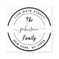 Create Your Own Modern Rubber Stamp | Zazzle