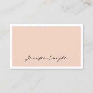 Create Your Own Modern Chic Professional Elegant Business Card