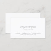 Create Your Own Modern Elegant Simple Template Business Card (Front/Back)