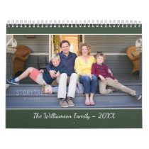 Create Your Own Modern Green Cover 2020 Photo Calendar Create Your Own Modern Green Cover 2020 Photo Calendar