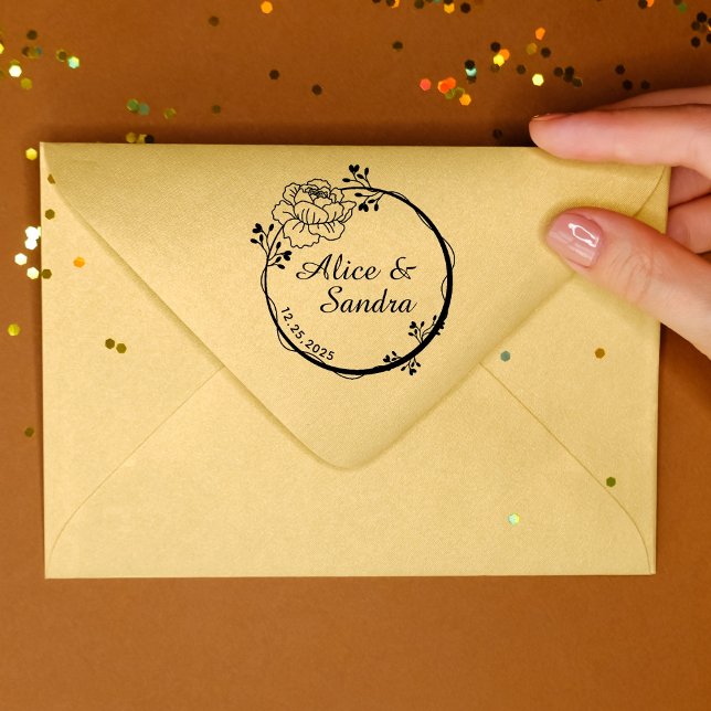 Create Your Own Modern Round  Self-inking Stamp (Creator Uploaded)