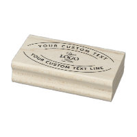 Create Your Own Modern Rubber Stamp | Zazzle