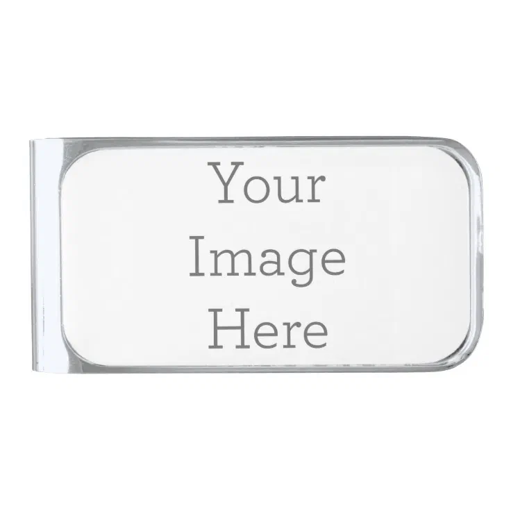 Create Your Own Money Clip, Silver Plated Silver Finish Money ...