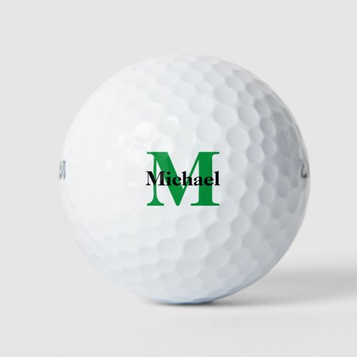 Create Your Own Monogram Golf Balls