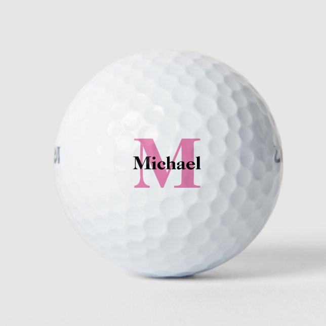 Create Your Own Monogram Golf Balls (Front)