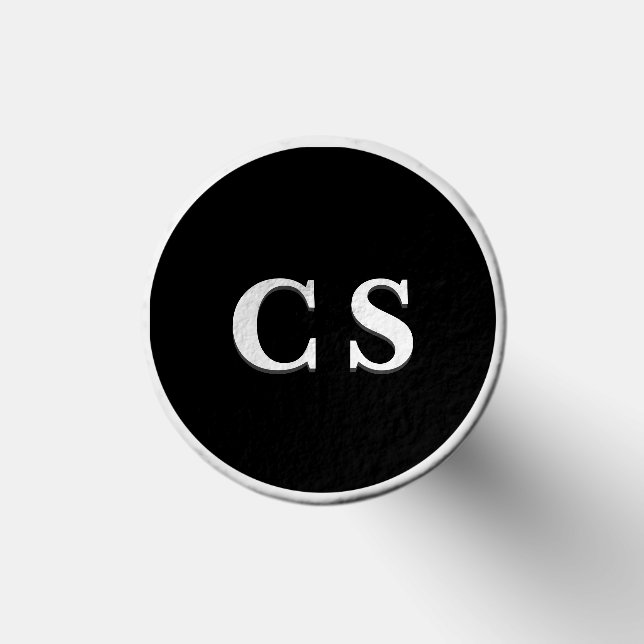 Create Your Own Monogram Initials Professional Golf Tees (Top)