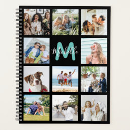 Create Your Own Monogram Photo Collage Planner