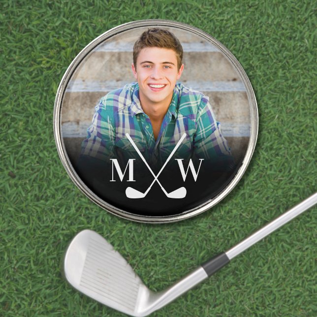 Create your Own Monogram Photo Golf Ball Marker (Create your Own Photo Golf Ball Marker)