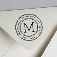 Create Your Own Monogram Return Address