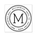 Create Your Own Monogram Return Address