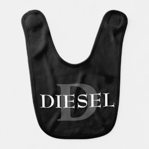 Create Your Own Monogrammed Baby Name Bib