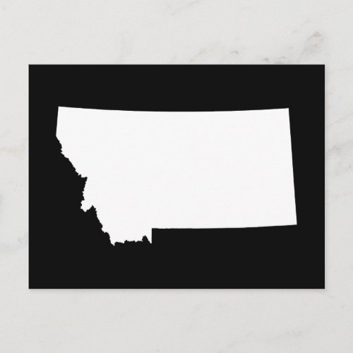 Create Your Own Montana Moving Announcement Postcard