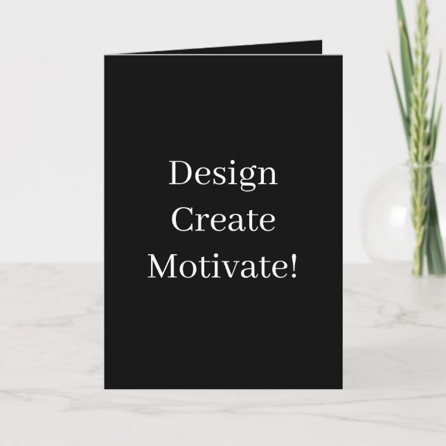 Create Your Own Motivational Card (Front)
