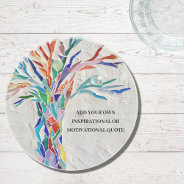 Create Your Own Motivational / Inspirational Quote Coaster at Zazzle