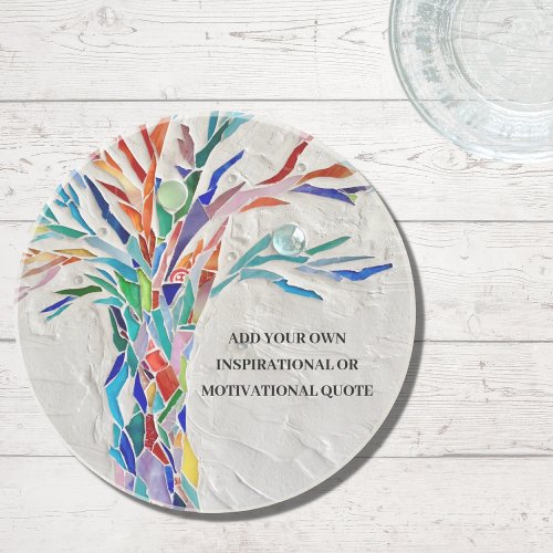 Create Your Own Motivational  Inspirational Quote Coaster