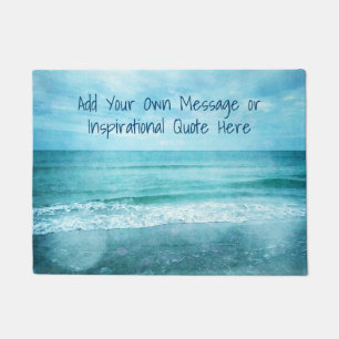 Create Your Own Motivational Inspirational Quote Doormat
